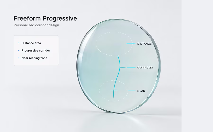 Freeform Progressive Lenses